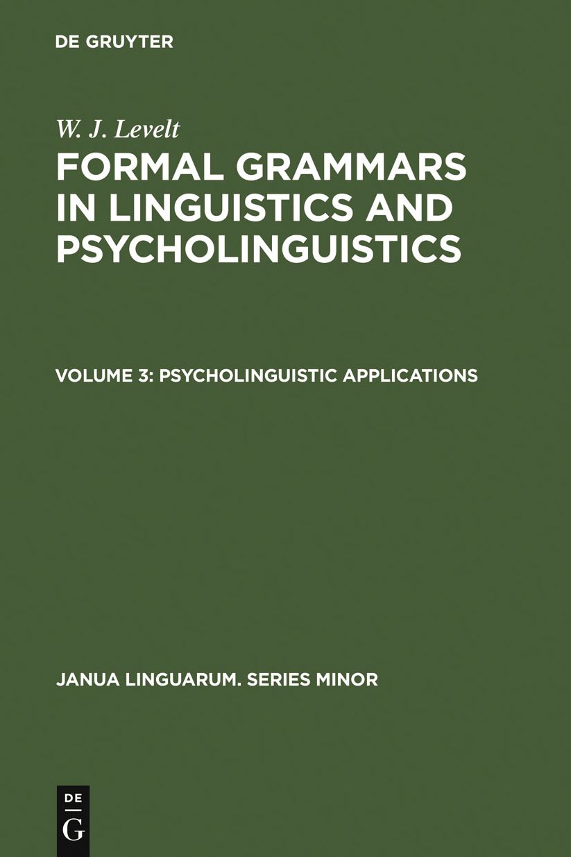 Psycholinguistic Applications
