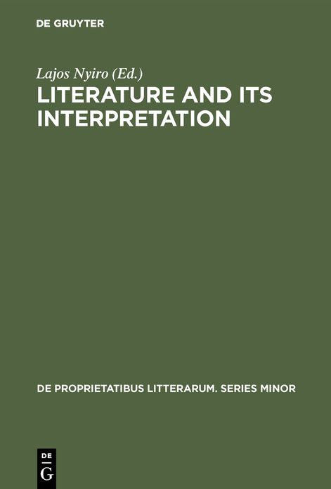 Literature and Its Interpretation