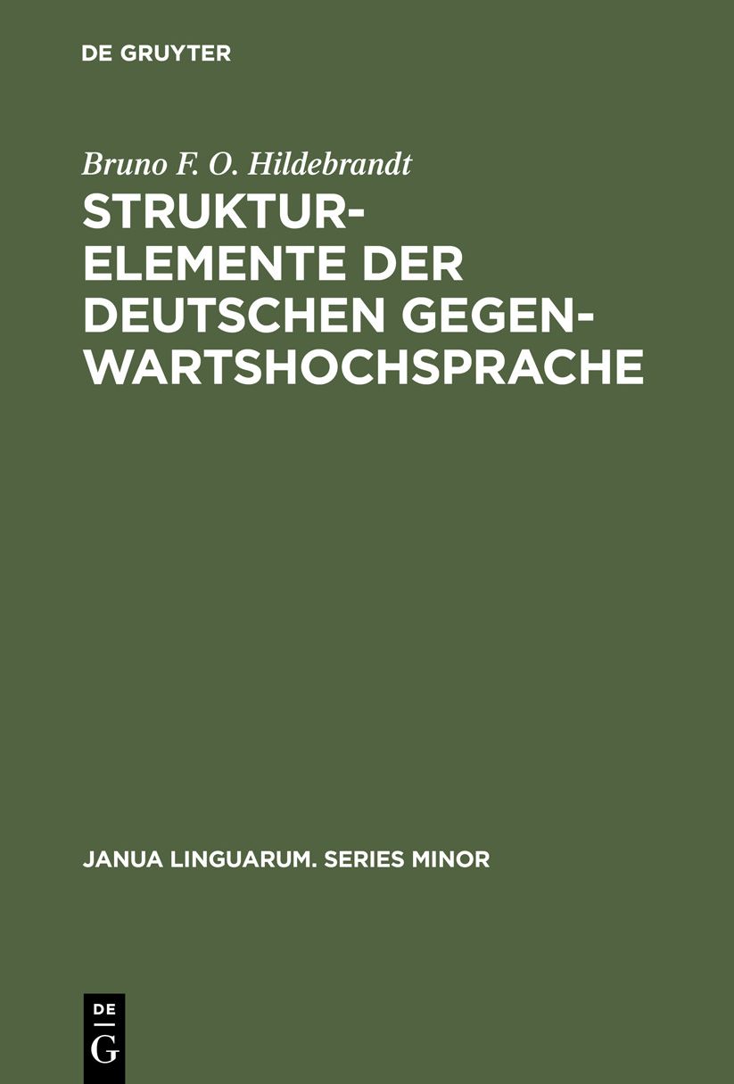 Strukturelemente der Deutschen Gegenwartshochsprache: Phone und Phonaden