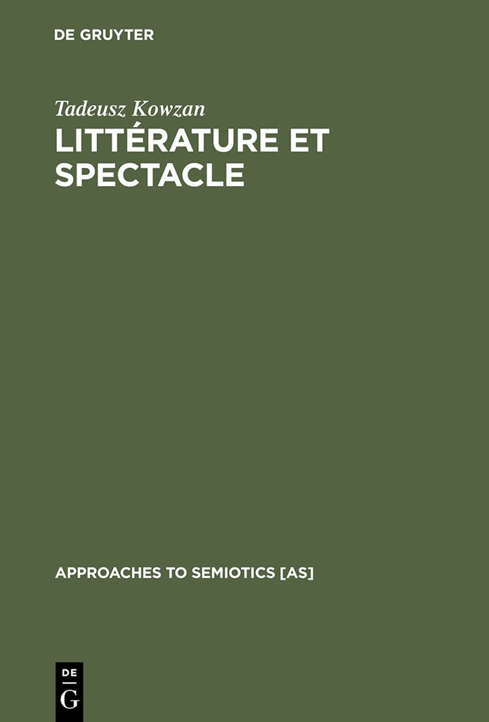 Litterature et spectacle