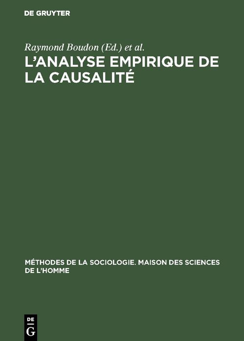L' analyse empirique de la Causalité