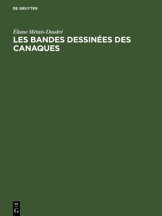 Metais-daudre:les bandes dessinees canaqu Geb: Les bandes dessinees canaqu Geb