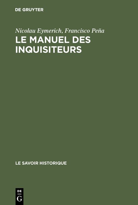 Le Manuel DES Inquisiteurs
