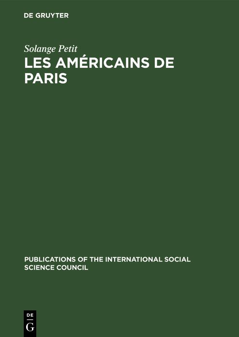 Les Americains de Paris
