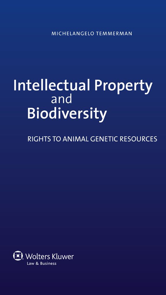 Intellectual Property and Biodiversity, Rights to Animal Genetic Resources