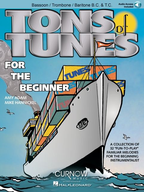 Tons of Tunes for the Beginner: Bassoon/Trombone/Euphonium B.C./T.C. - Grade 0.5 to 1