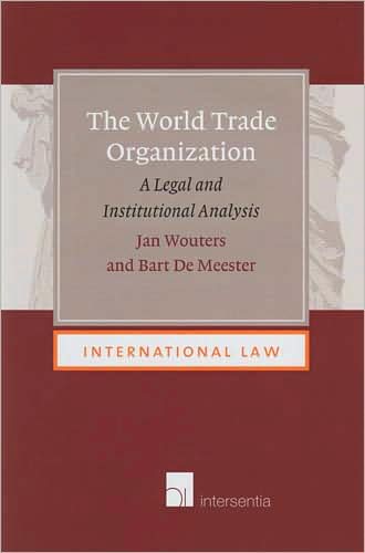 The World Trade Organization : A Legal and Institutional Analysis
