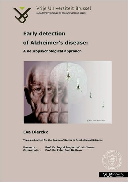 Early Detection of Alzheimer's Disease: A Neuropsychological Approach