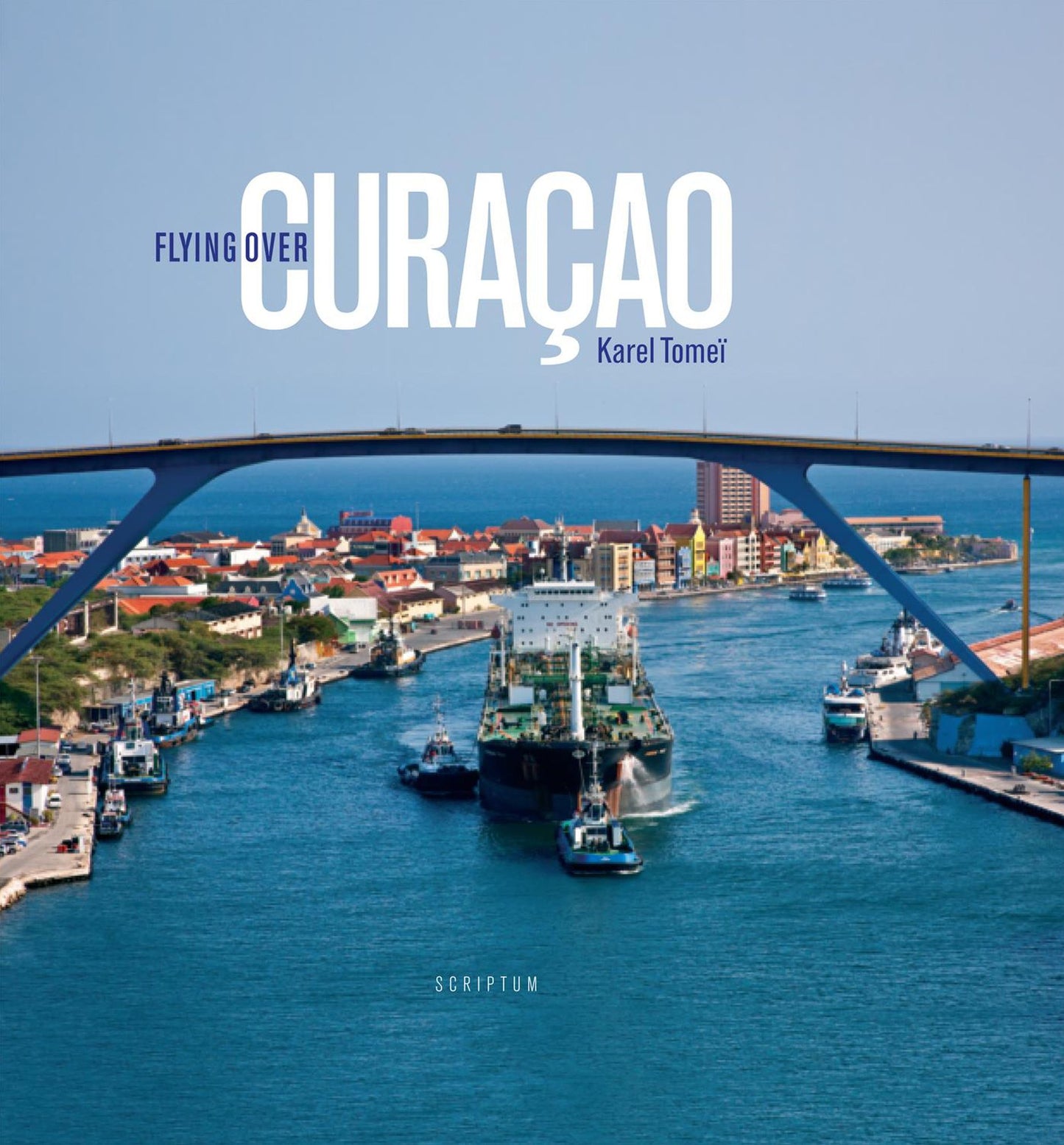 Flying over Curaçao