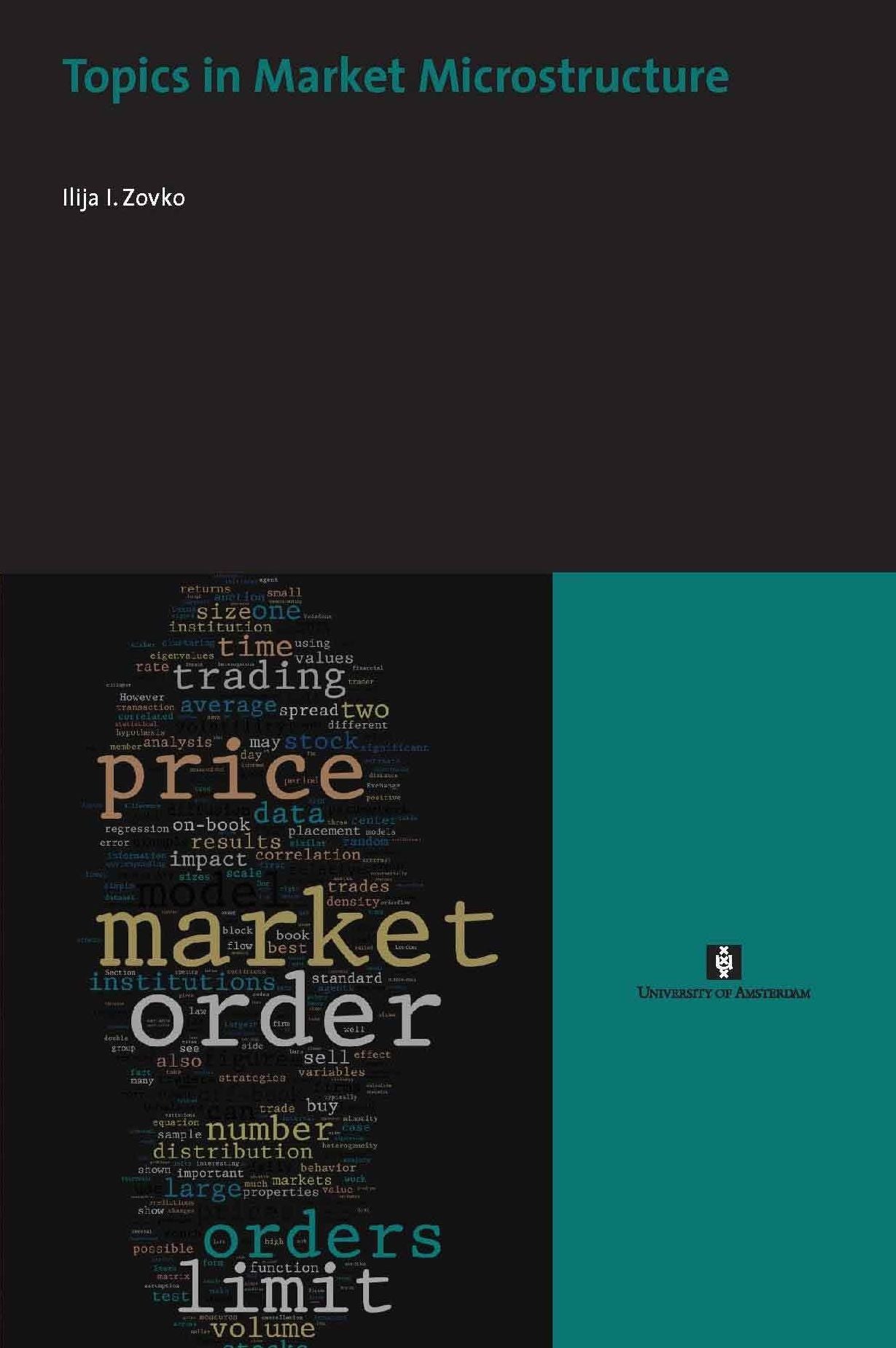 Topics In Market Microstructure