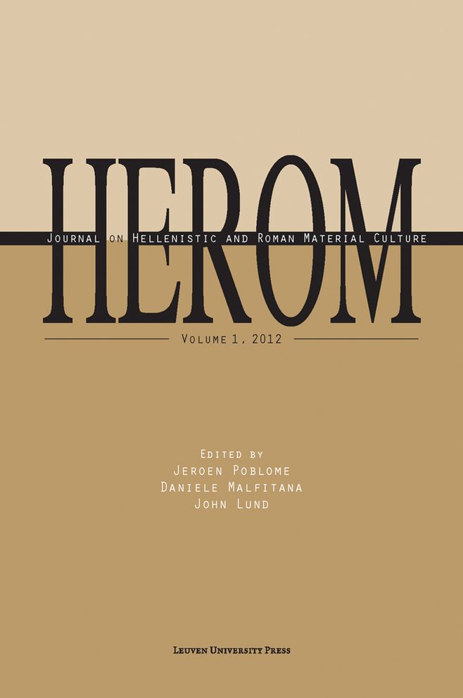 HEROM: Journal on Hellenistic and Roman Material Culture