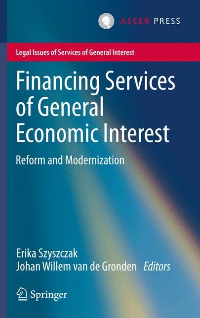 Financing Services of General Economic Interest: Reform and Modernization