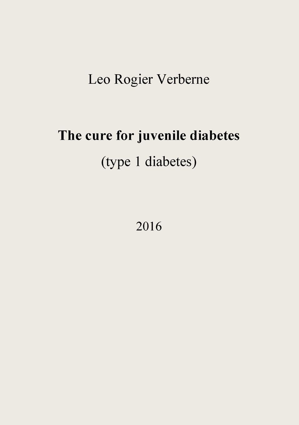 The cure for juvenile diabetes