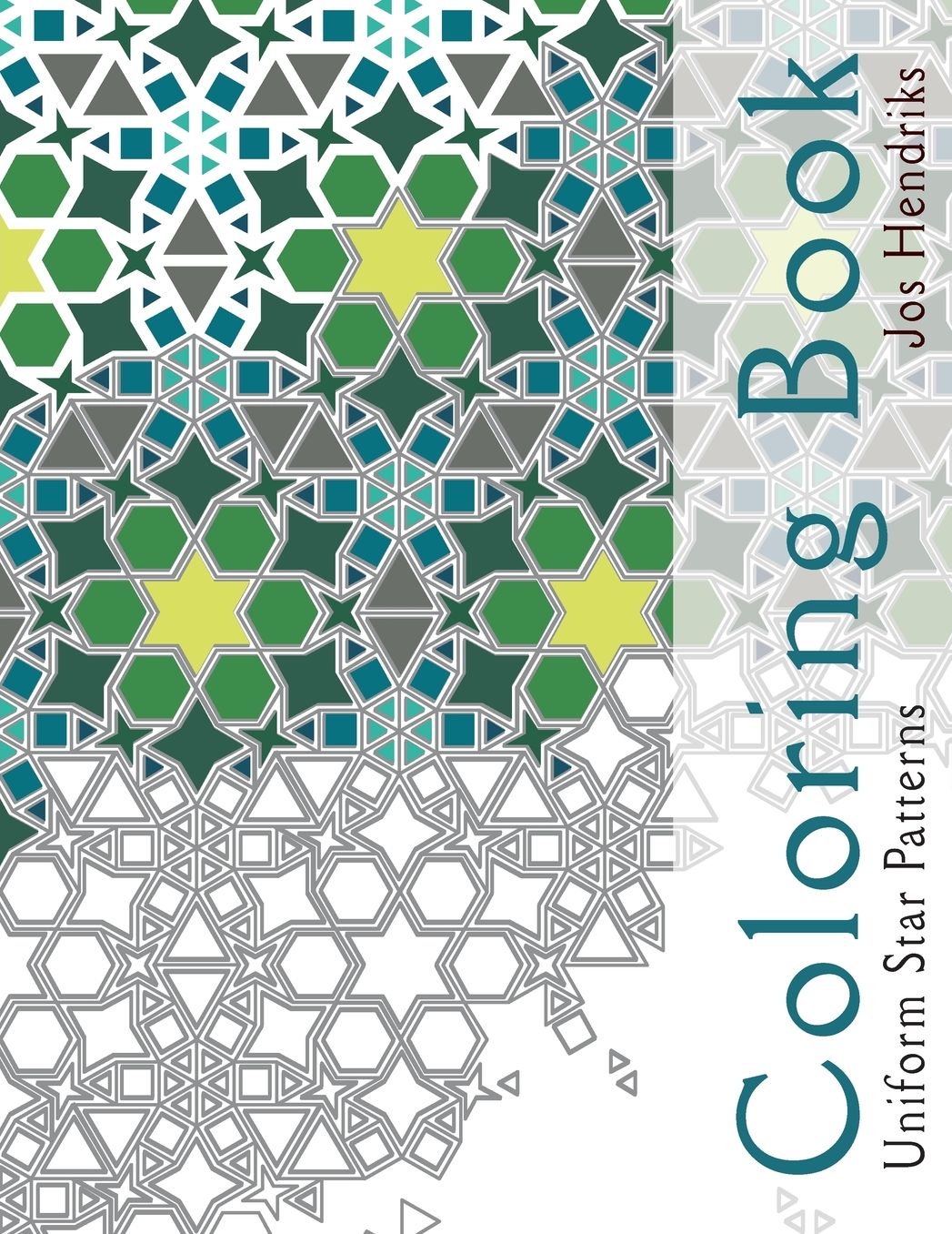 Coloring Book: Uniform Star Patterns