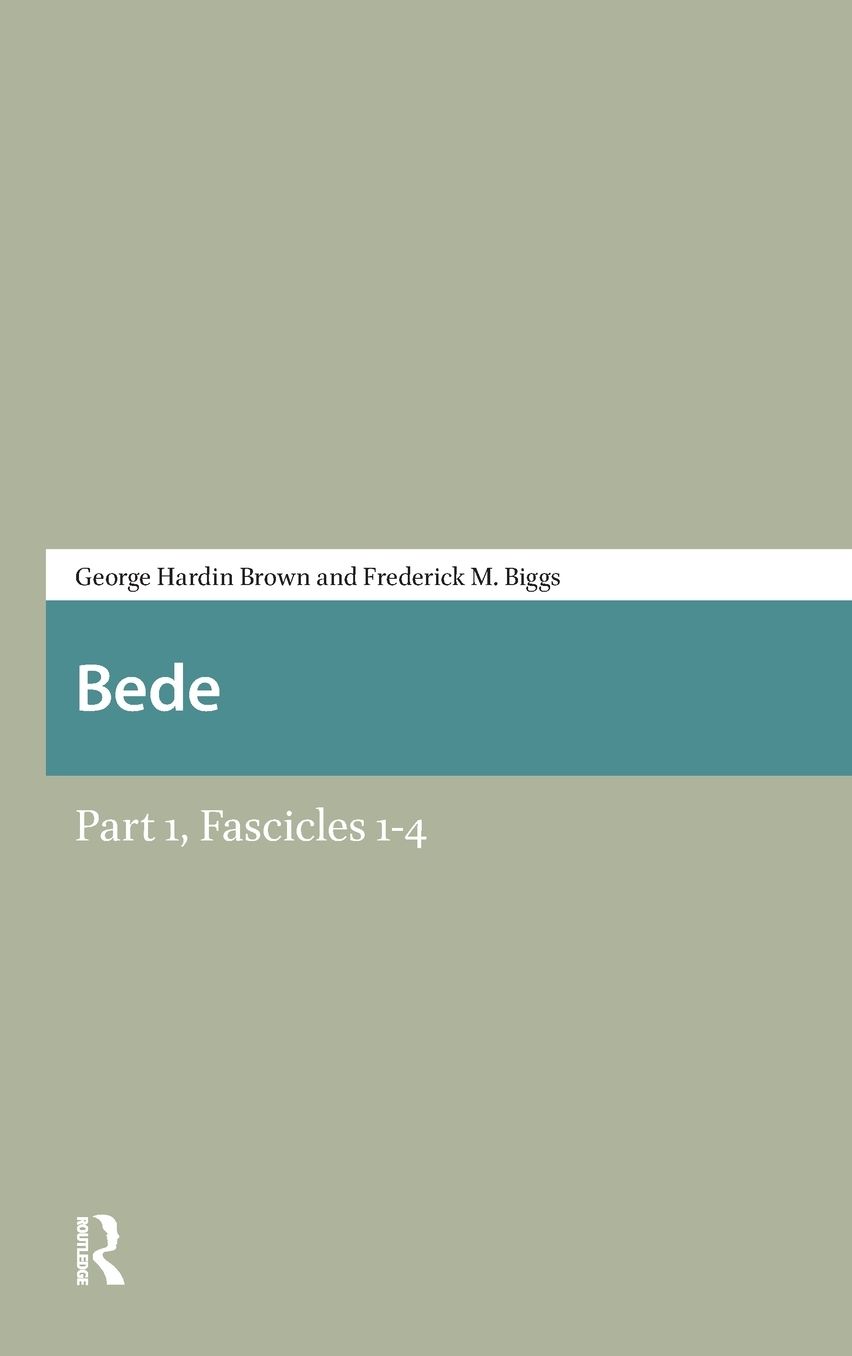 Bede: Part 1, Fascicles 1-4