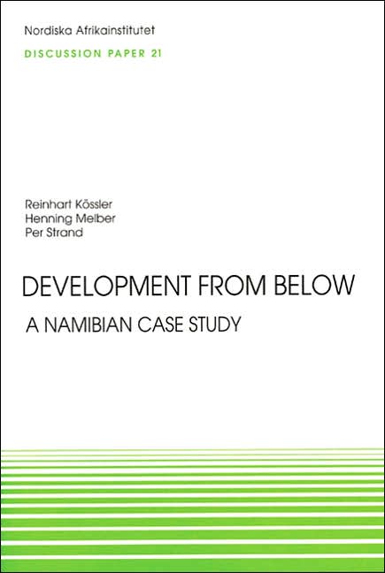 Development From Below: A Namibian Case Study, Discussion Paper No. 21
