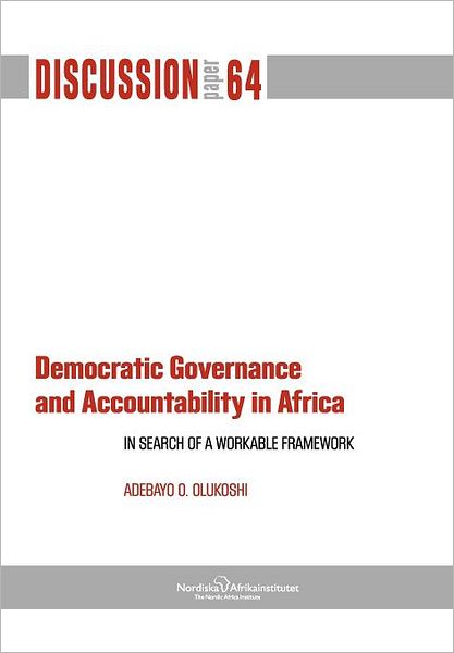 Democratic Governance And Accountability In Africa