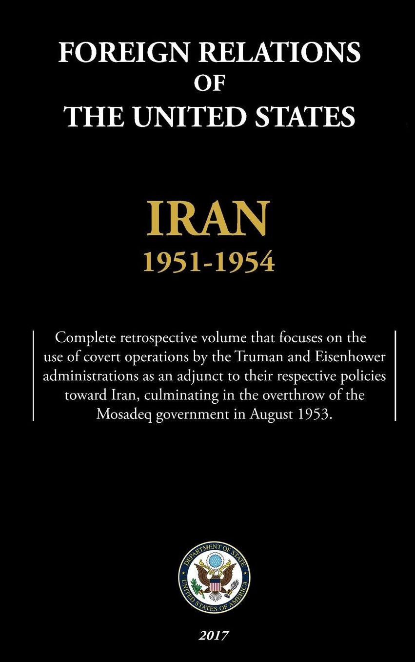 FOREIGN RELATIONS OF THE UNITED STATES - IRAN, 1951-1954