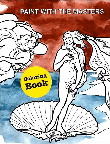 Paint with the Masters Coloring Book