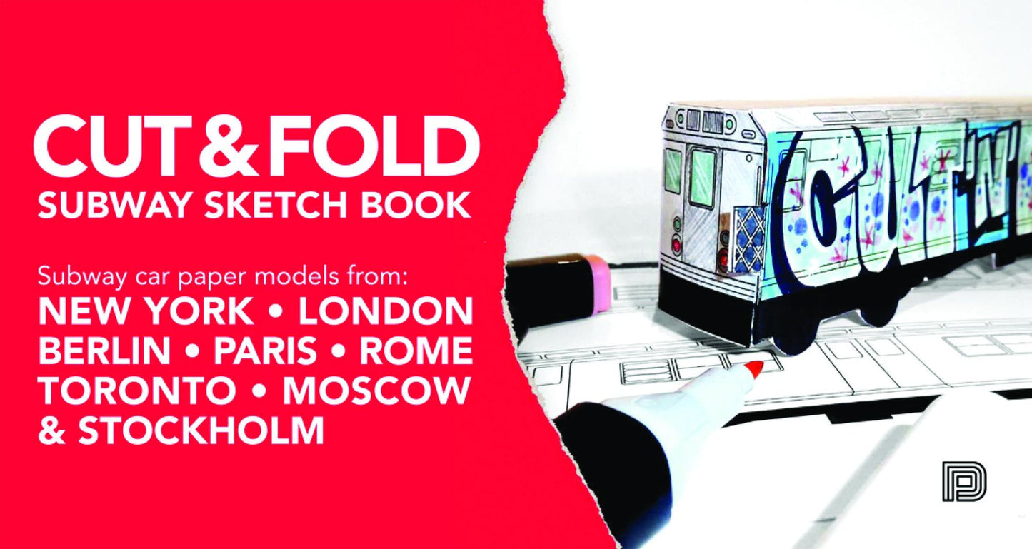 Cut & Fold Subway Sketchbook