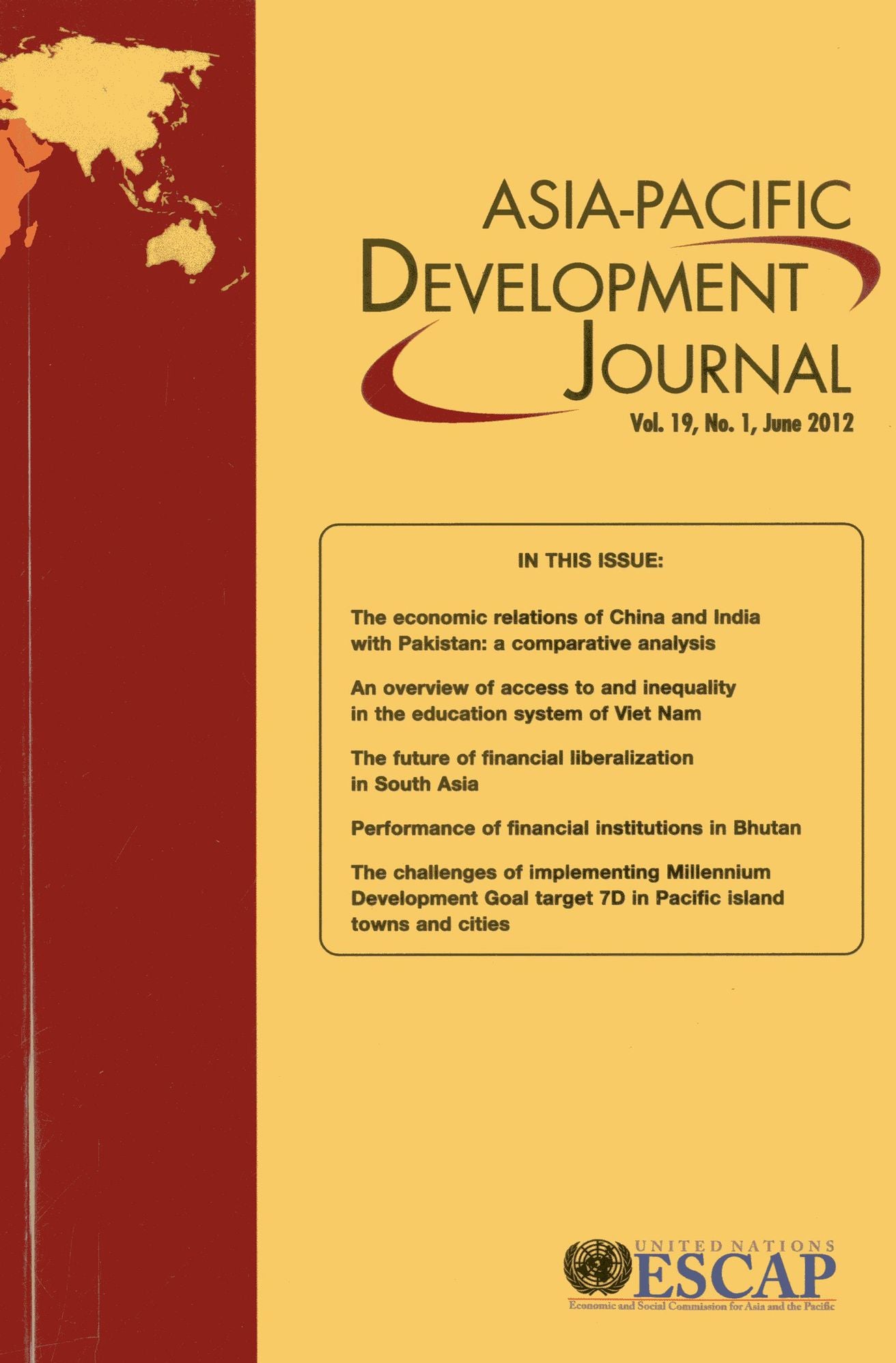 Asia-Pacific Development Journal, June 2012