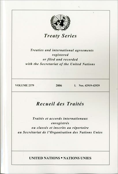 Treaty Series 2379 I