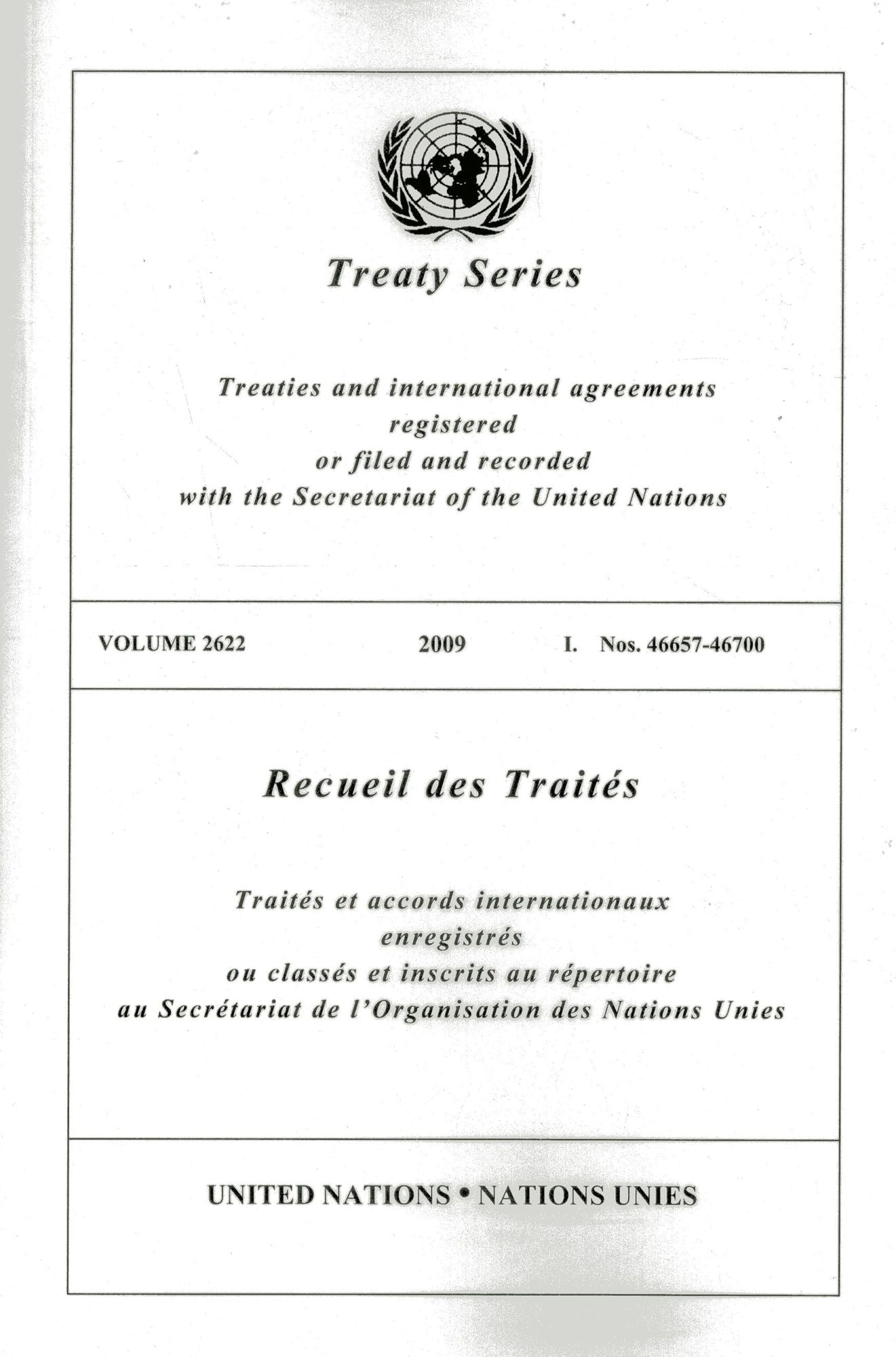 Treaty Series 2622 I: Nos. 46657-46700