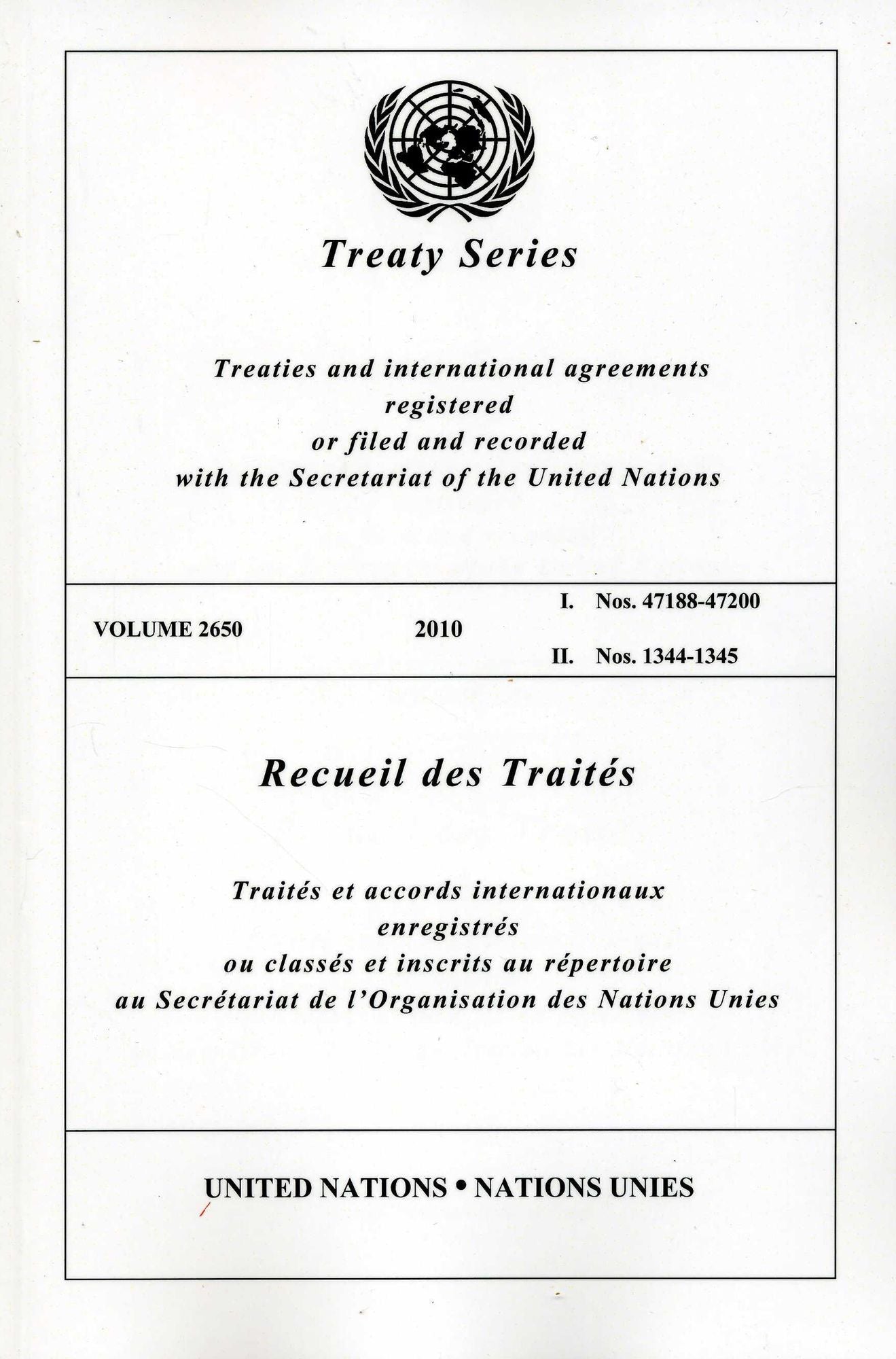 Treaty Series 2650