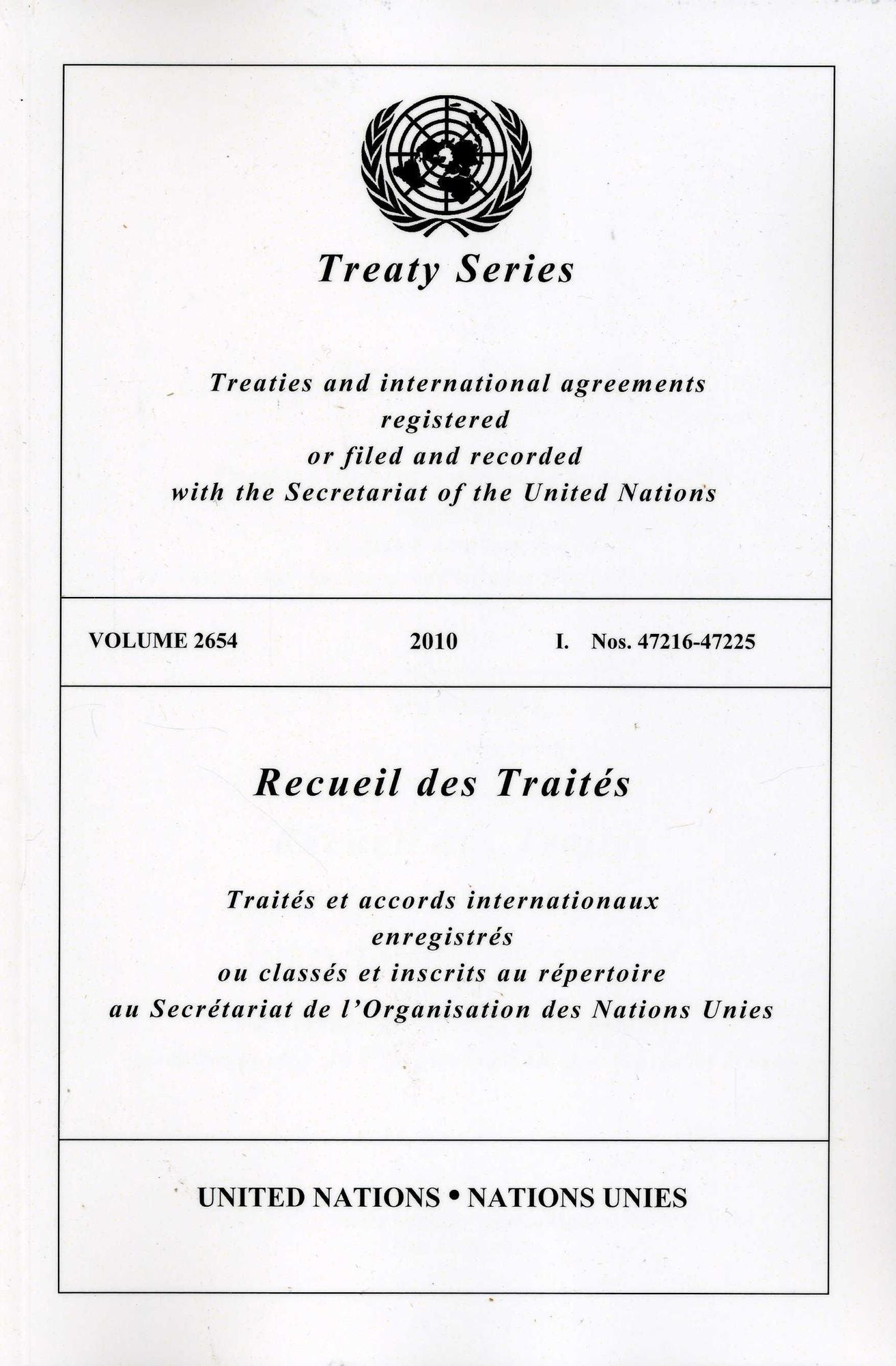 Treaty Series 2654