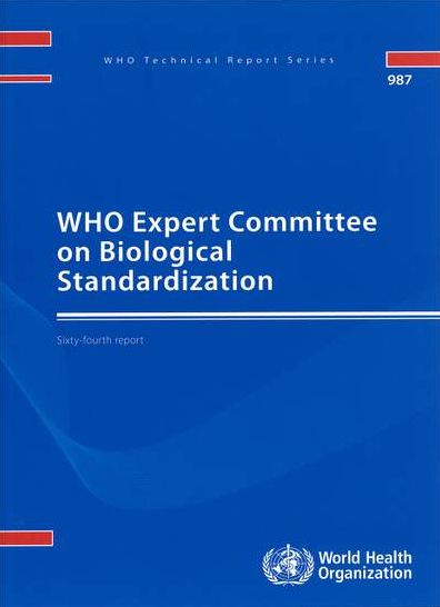 WHO Expert Committee on Biological Standardization