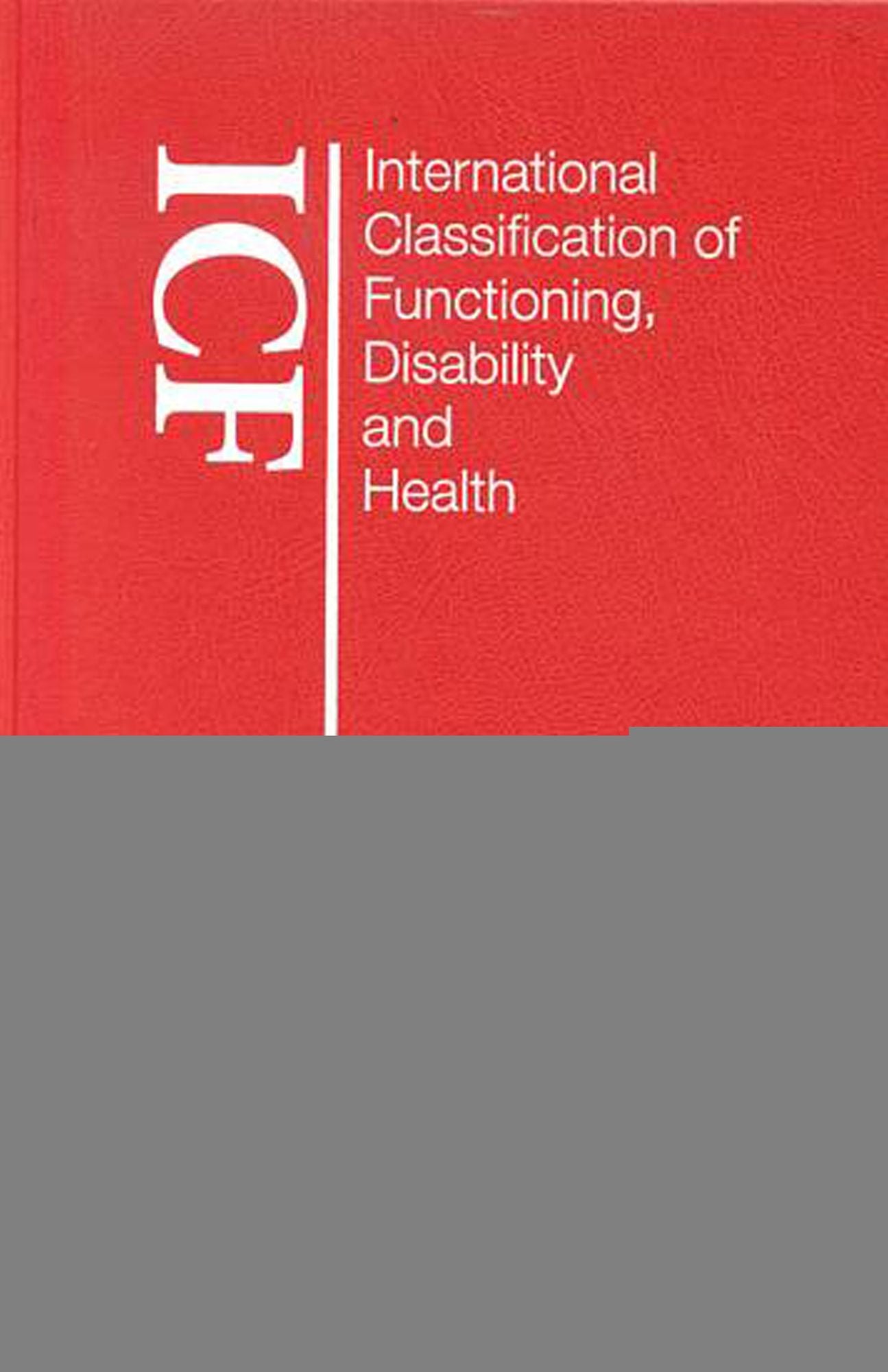 International Classification of Functioning, Disability and Health (ICF): Large Print Format for the Visually Impaired
