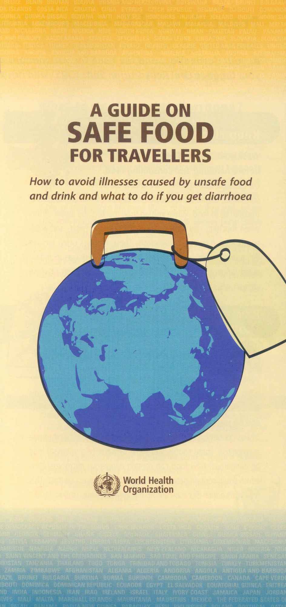 A Guide on Safe Food for Travellers: How to Avoid Illness Caused by Unsafe Food and Drink and What to Do if you Get Diarrhoea