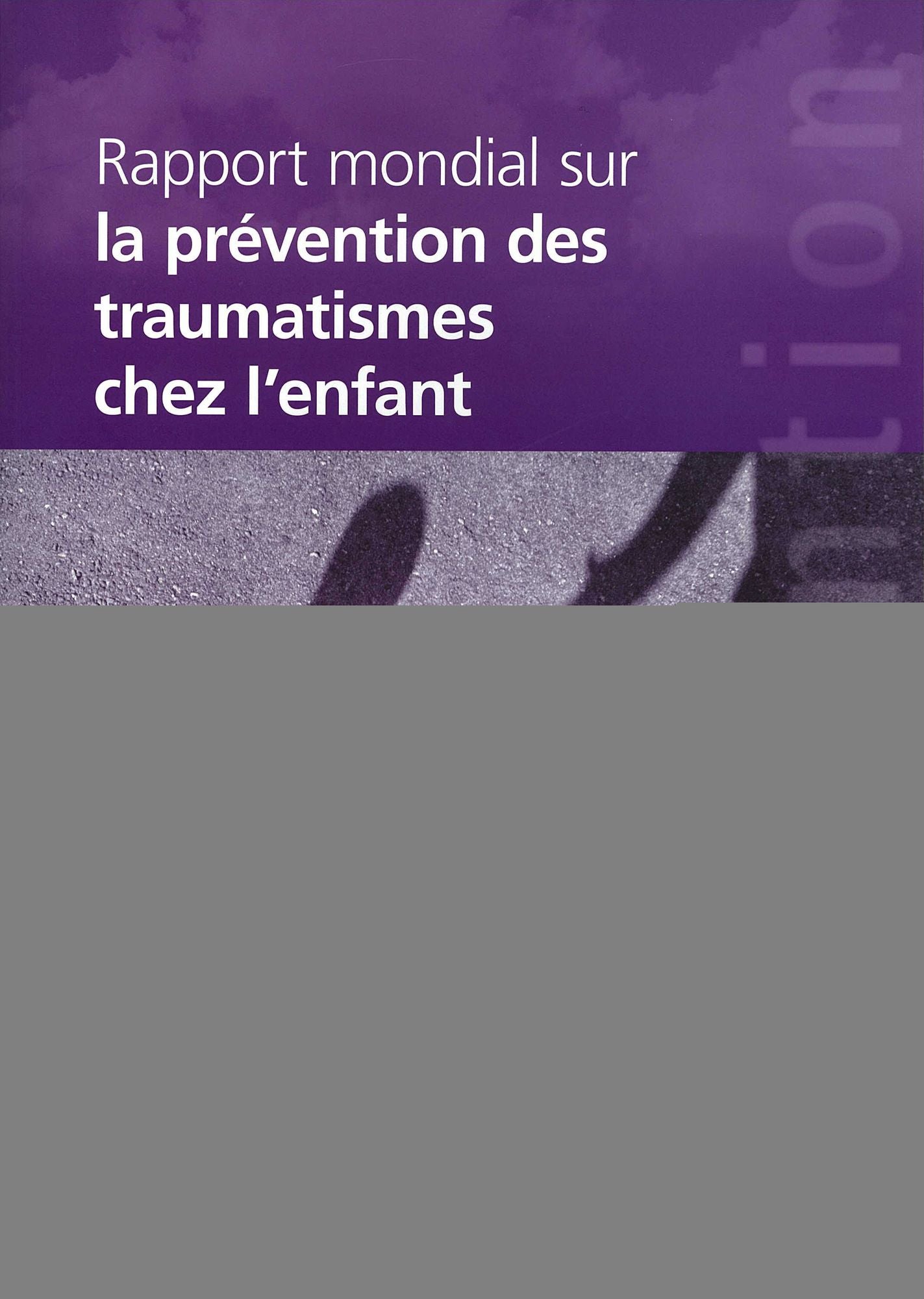 Rapport mondial sur la prevention des traumatismes de l'enfant
