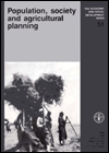 Population, Society and Agricultural Planning