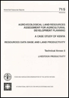 Agro-Ecological Land Resources Assessment for Agricultural Development Planning: A Case Study of Kenya, Resources Data Base and Land Productivity, Technical Annex 5, Livestock Productivity