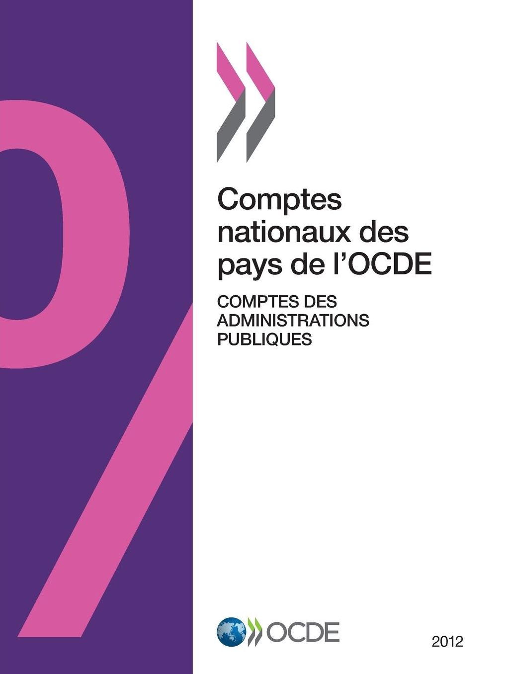 Comptes Nationaux Des Pays de L'Ocde, Comptes Des Administrations Publiques 2012