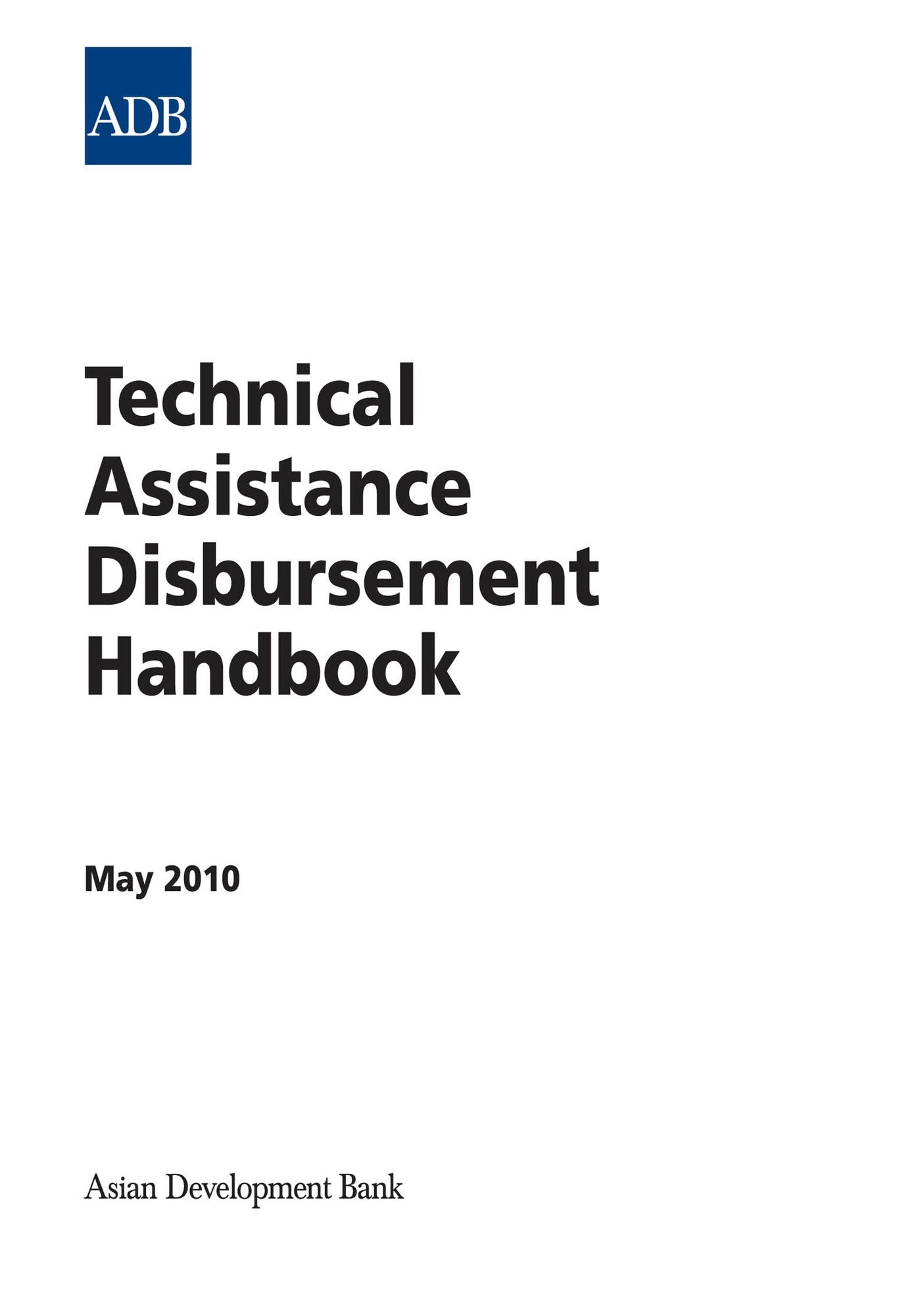 Technical Assistance Disbursement Handbook