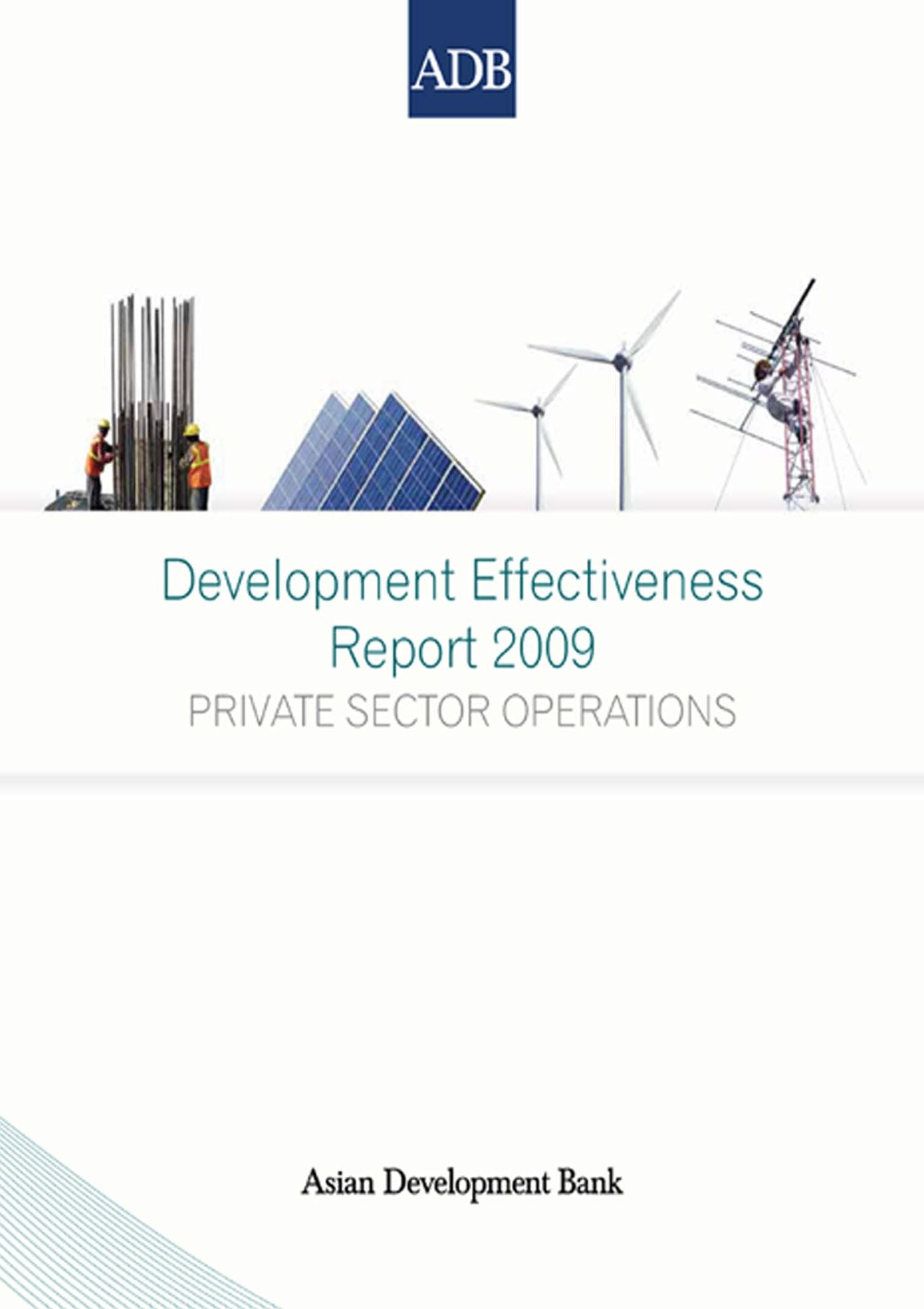 Development Effectiveness Report 2009