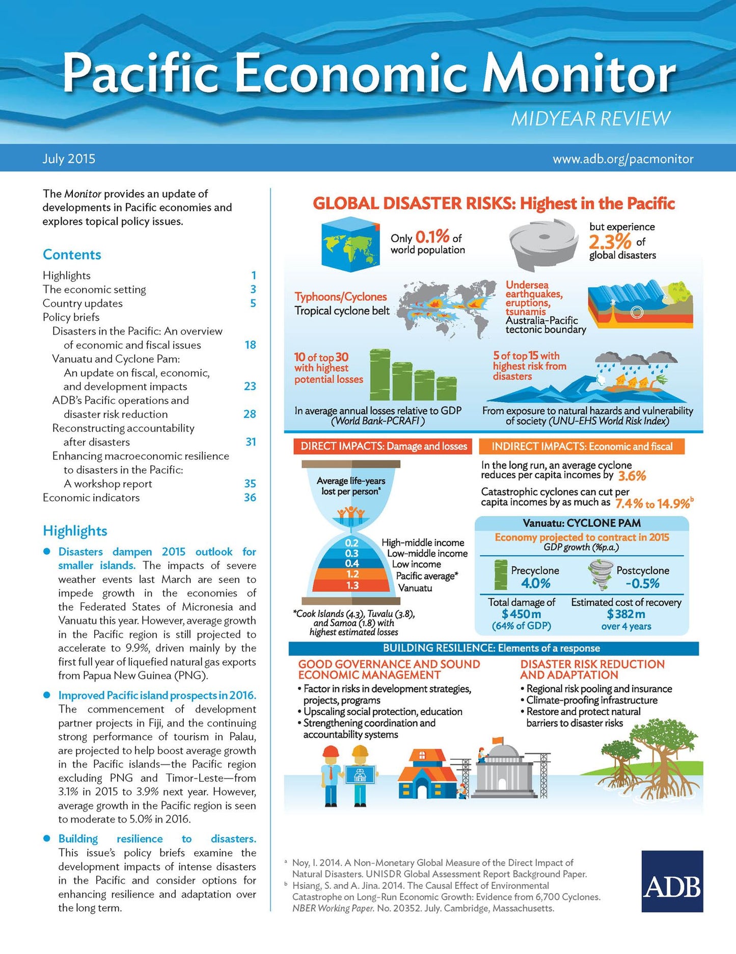 Pacific Economic Monitor: July 2015