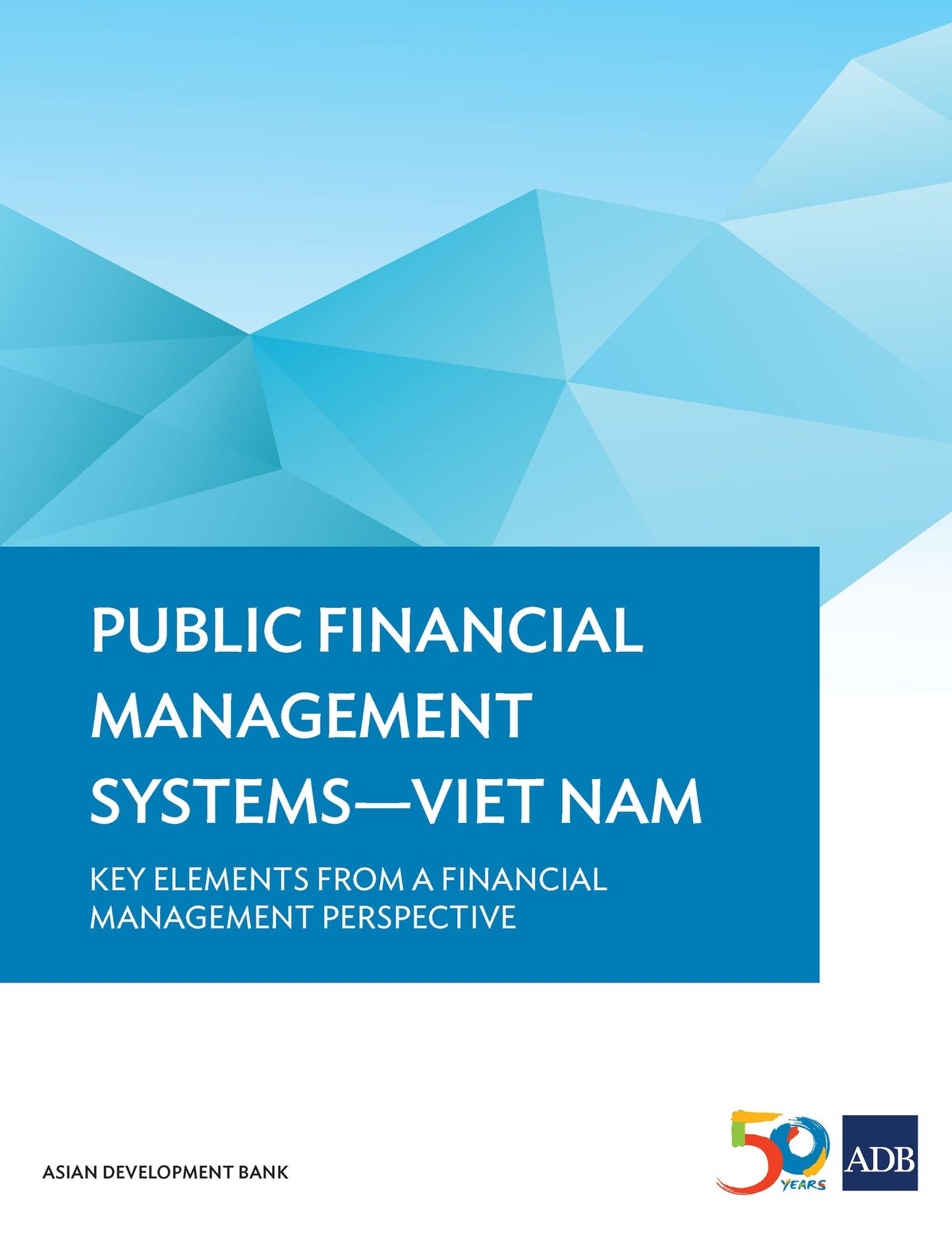 Public Financial Management Systems--Viet Nam: Key Elements from a Financial Management Perspective