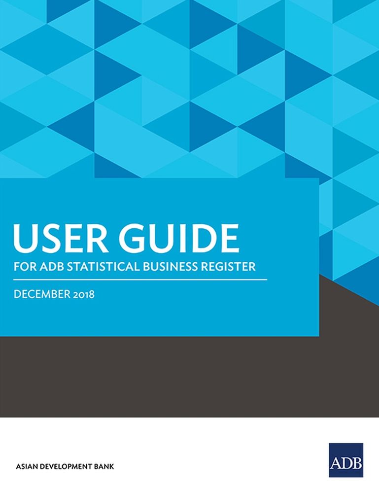 User Guide for Adb Statistical Business Register