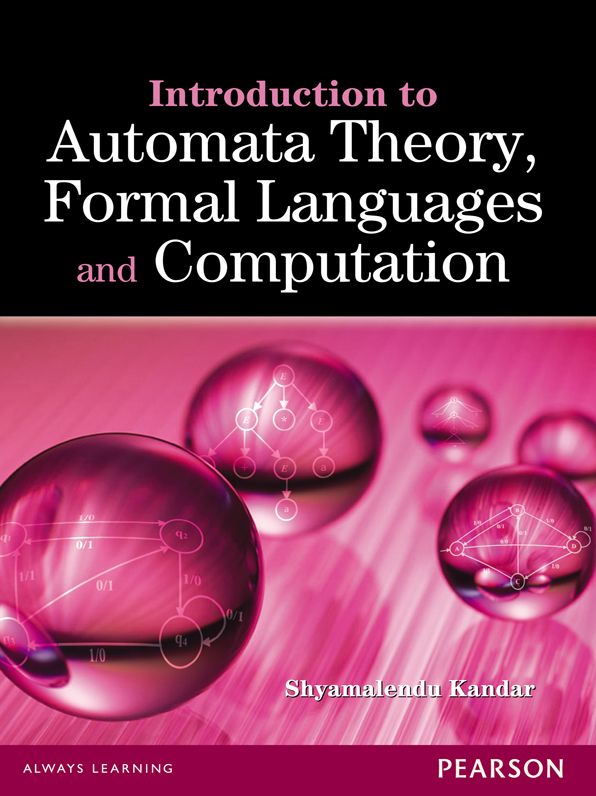 Introduction to Automata Theory, Formal Languages and Computation