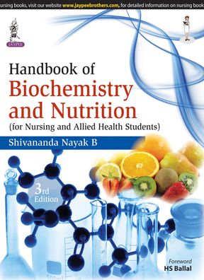 Handbook of Biochemistry and Nutrition for Nursing and Allied Health Students