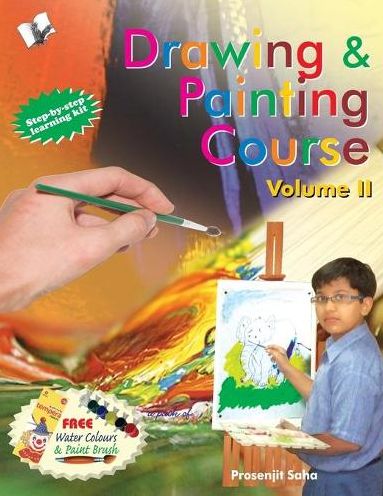 Drawing and Painting Course Vol (II) (Free Watercolours and Paintbrush)