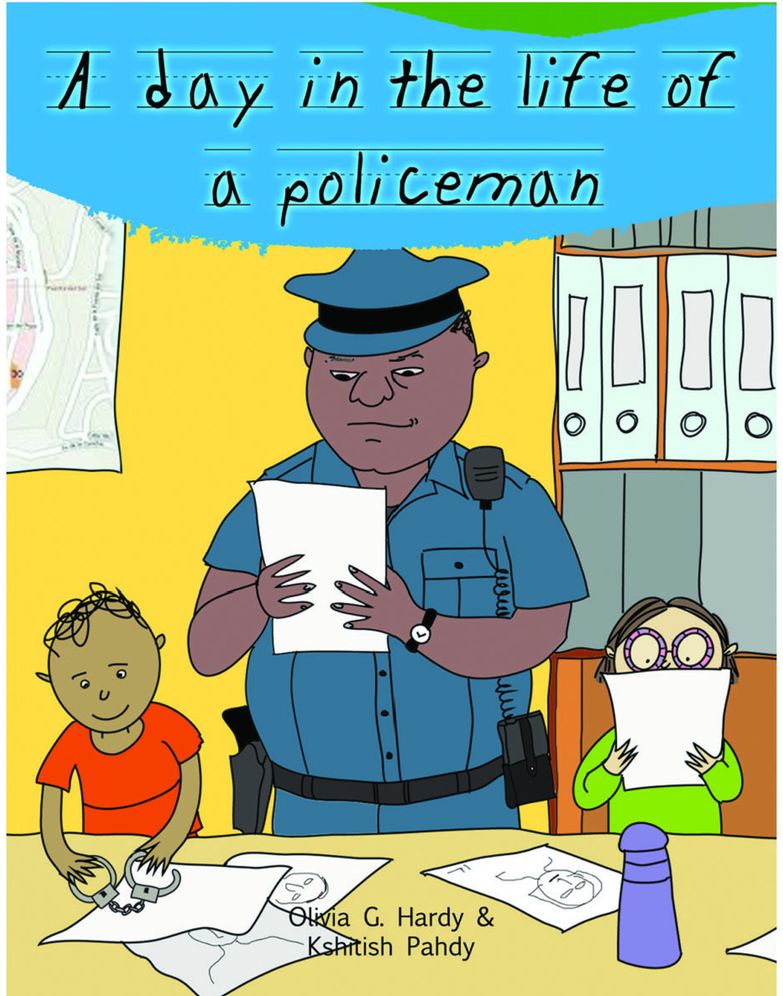 A Day in the Life of Professionals Policeman: Profession Guide for Children
