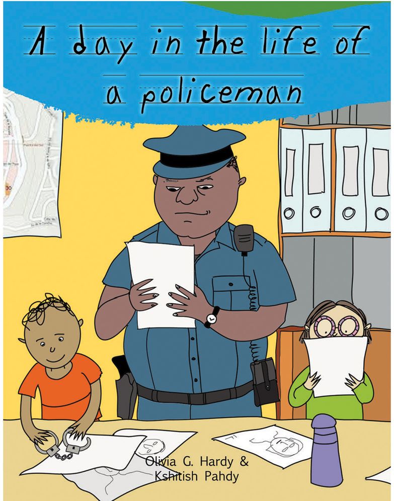 A Day in the Life of Professionals Policeman: Profession Guide for Children