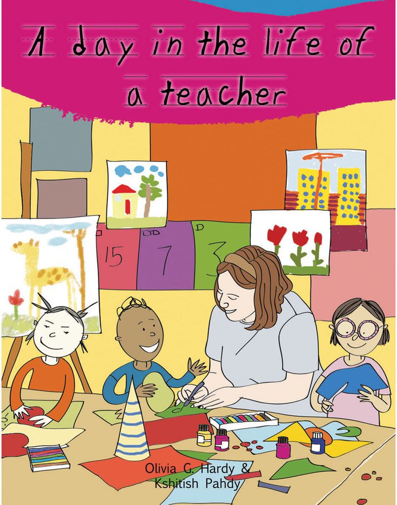 A Day in the Life of Professionals Teacher: Profession Guide for Children
