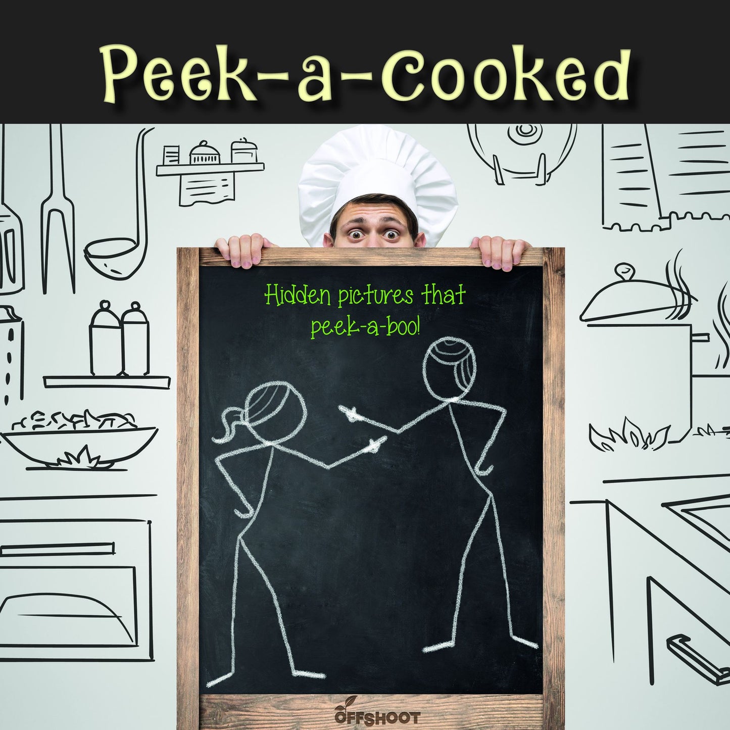 Peek-a-cooked: Hidden pictures that peek-a-boo!