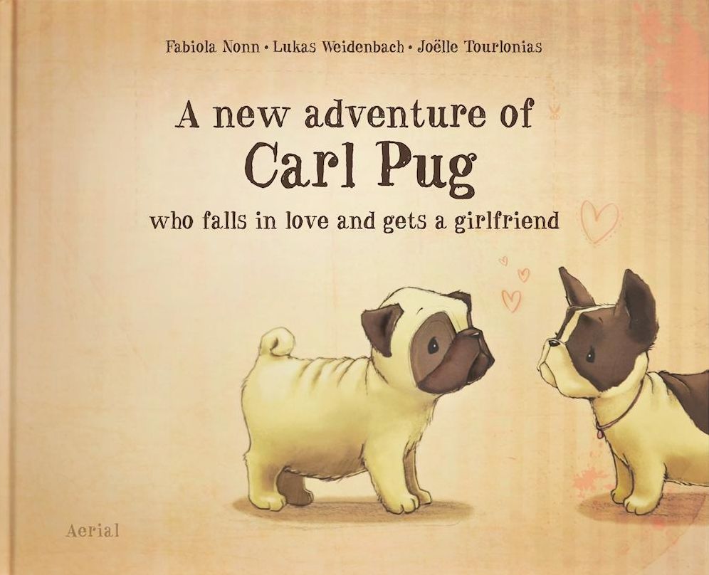 A new adventure of Carl Pug: who falls in love and gets a girlfriend