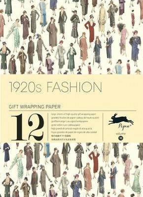 1920s Fashion Gift Wrapping Pa
